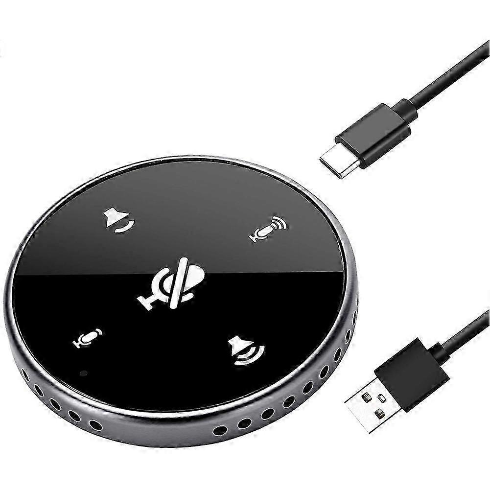 Omnidirectional USB Mic Speaker for VoIP