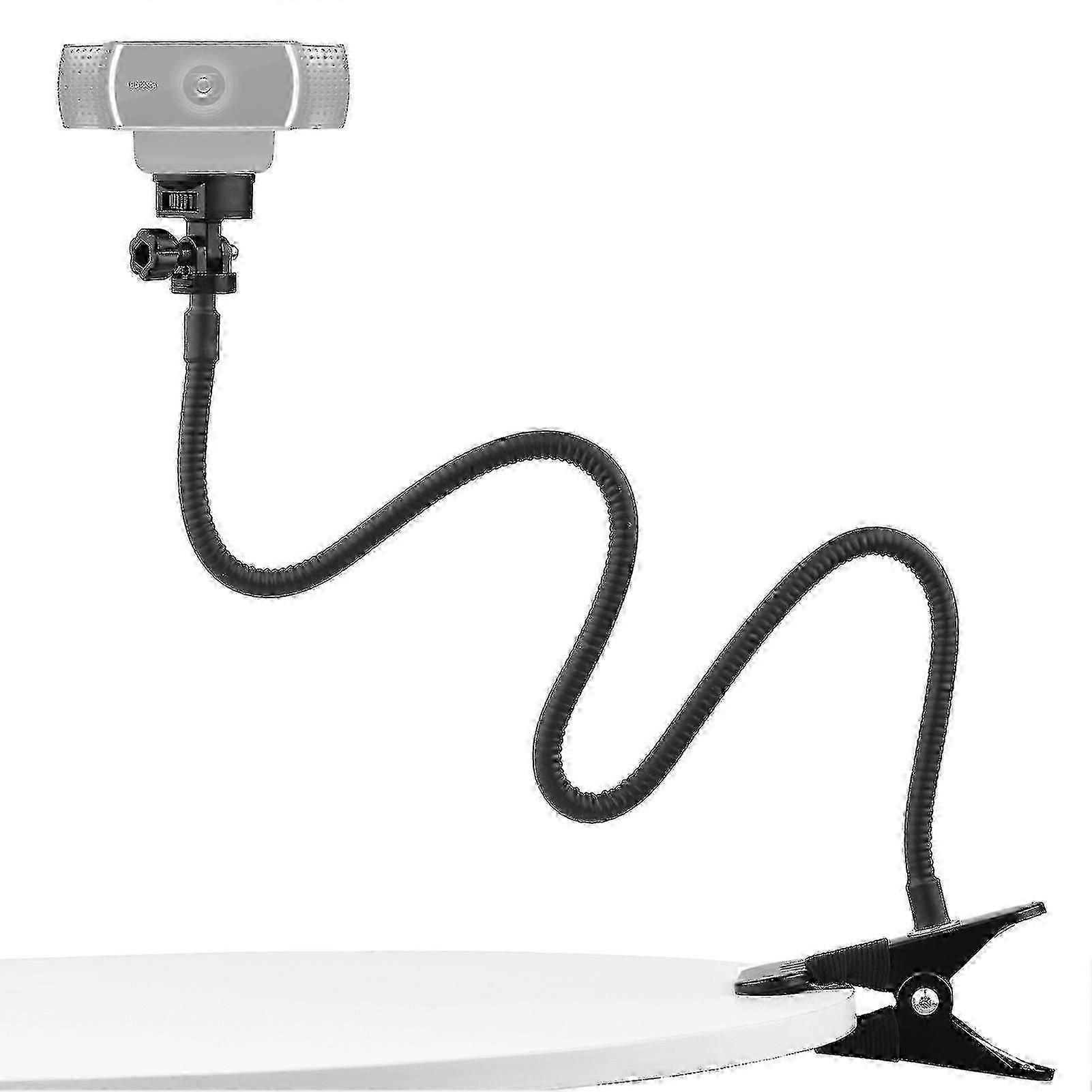 Webcam Stand, Foldable Desktop Camera Bracket for Online Conferencing