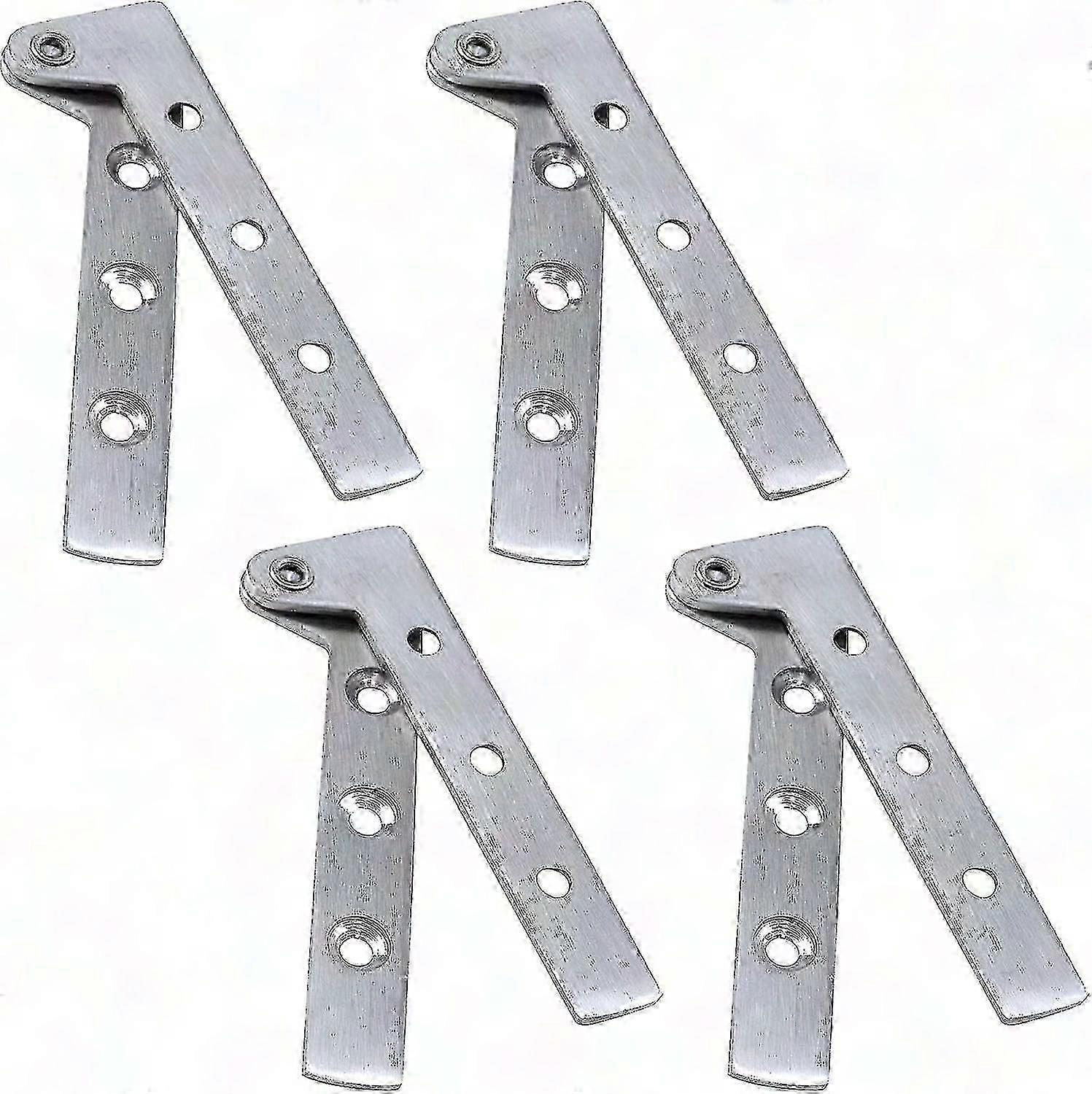 4 Pcs Adjustable Rotating Pivot Hinges for Windows and Doors