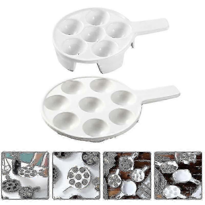 2pcs Round Snail Baking Pans Roasting Pans