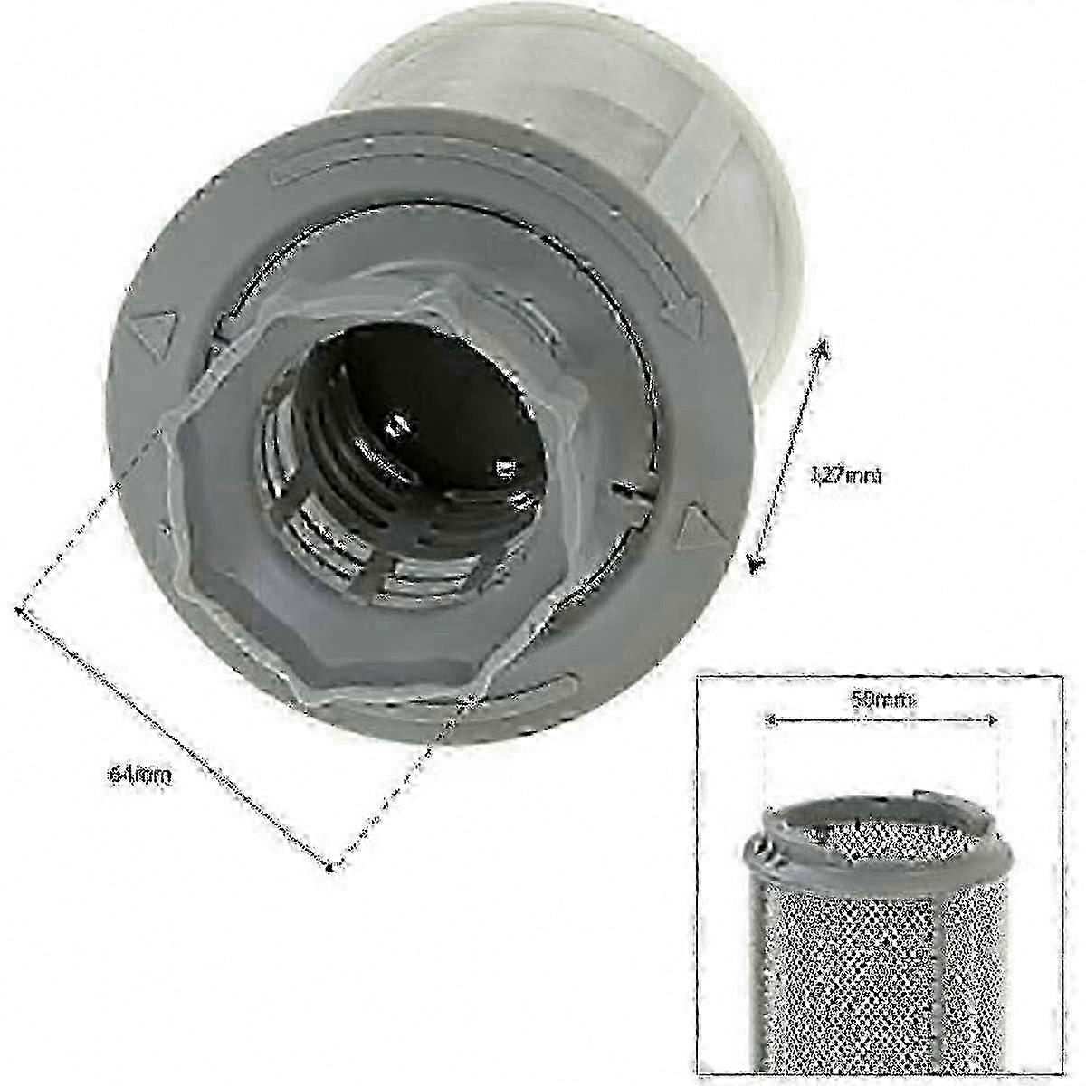 Dishwasher Mesh Sieve Micro Filter Replacement Model 427903 Universal Fit