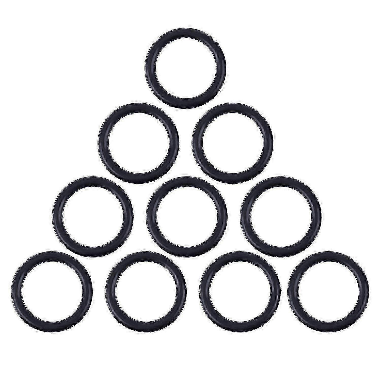 18x13x2.5mm Black Rubber O Ring