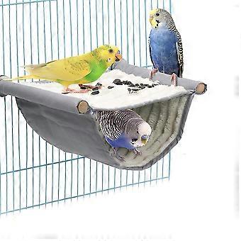 Winter-Warm Small Animal Shelter, Cozy Plush Snuggle Hut, Easy-Hang Bird Bed