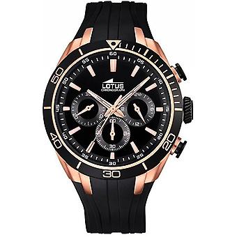 Lotus smart casual Quartz Analog Man Watch with Silicone Bracelet 18193/3