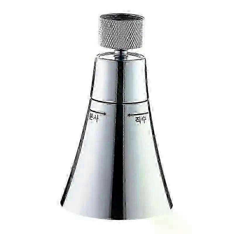 3-Setting Splash-Free Stainless Shower