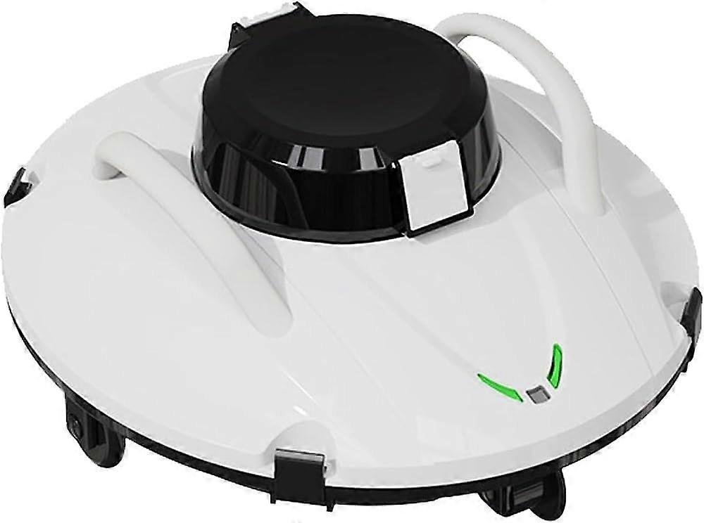 Cordless Automatic Pool Vacuum Cleaner for Inground and Above Ground Flat Pools with Long Runtime Performance