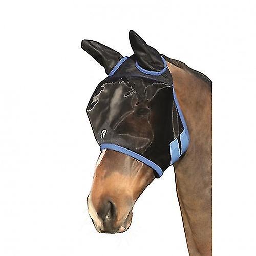 Hy BHB Equestrian Mesh Half Mask With Ears