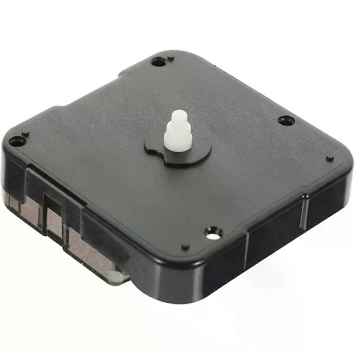 Quartz Clock Movement Replacement, Silent Sweep Black Plastic DIY
