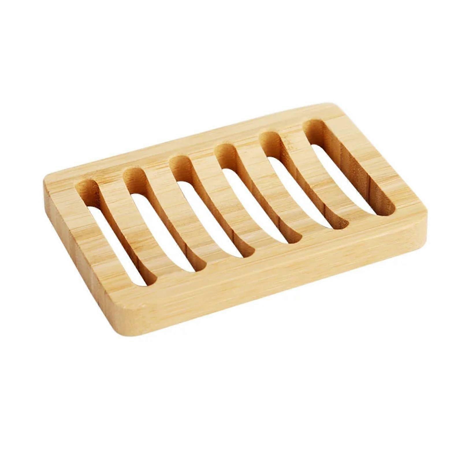 Bamboo Soap Dish Self-Draining