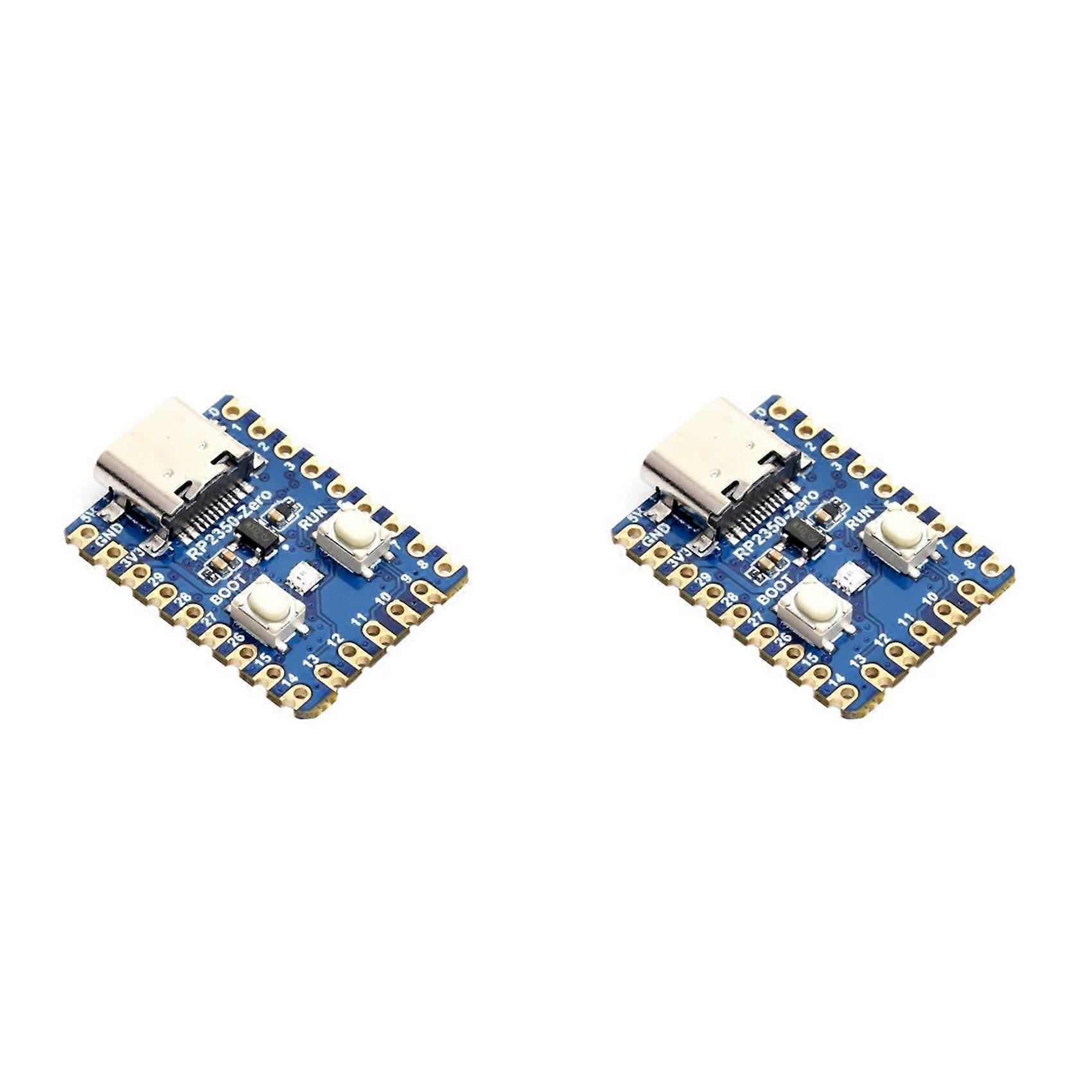 2X RP2350-Zero Mini Development Board Microcontroller Development Board Based on for Raspberry Pi