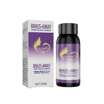 30ml/box EELHOE Gray Shampoo, Moisturizing and Hydrating Shampoo, Refreshing Shampoo After Bleaching, Gray and Yellow Hair Treatment Shampoo