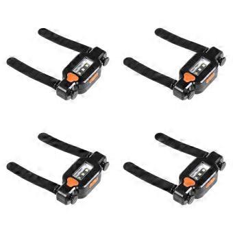 4X Newest Electronic LED Fishing Rod Sensor Light Gravity Induction Lamp Fish Bite Sound Alarm Bell for Night Fishing core