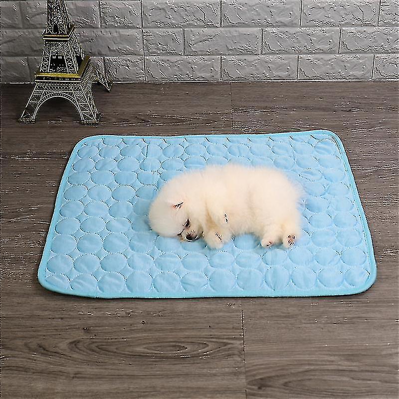 Kjølematte Pad For hunder Katter Ice Silk Matte Kjøling Teppe Pute For Kennel-i