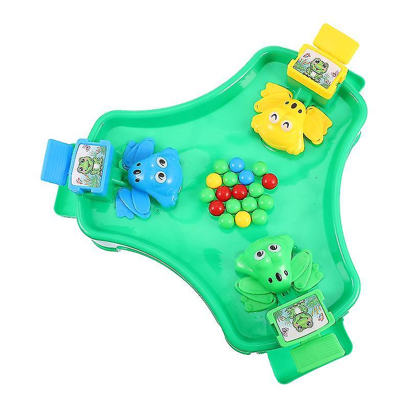 34X34cm Toy Gift Baskets 1 Set Of Frogs Eating Beads Plaything Parent-child Interactive P
