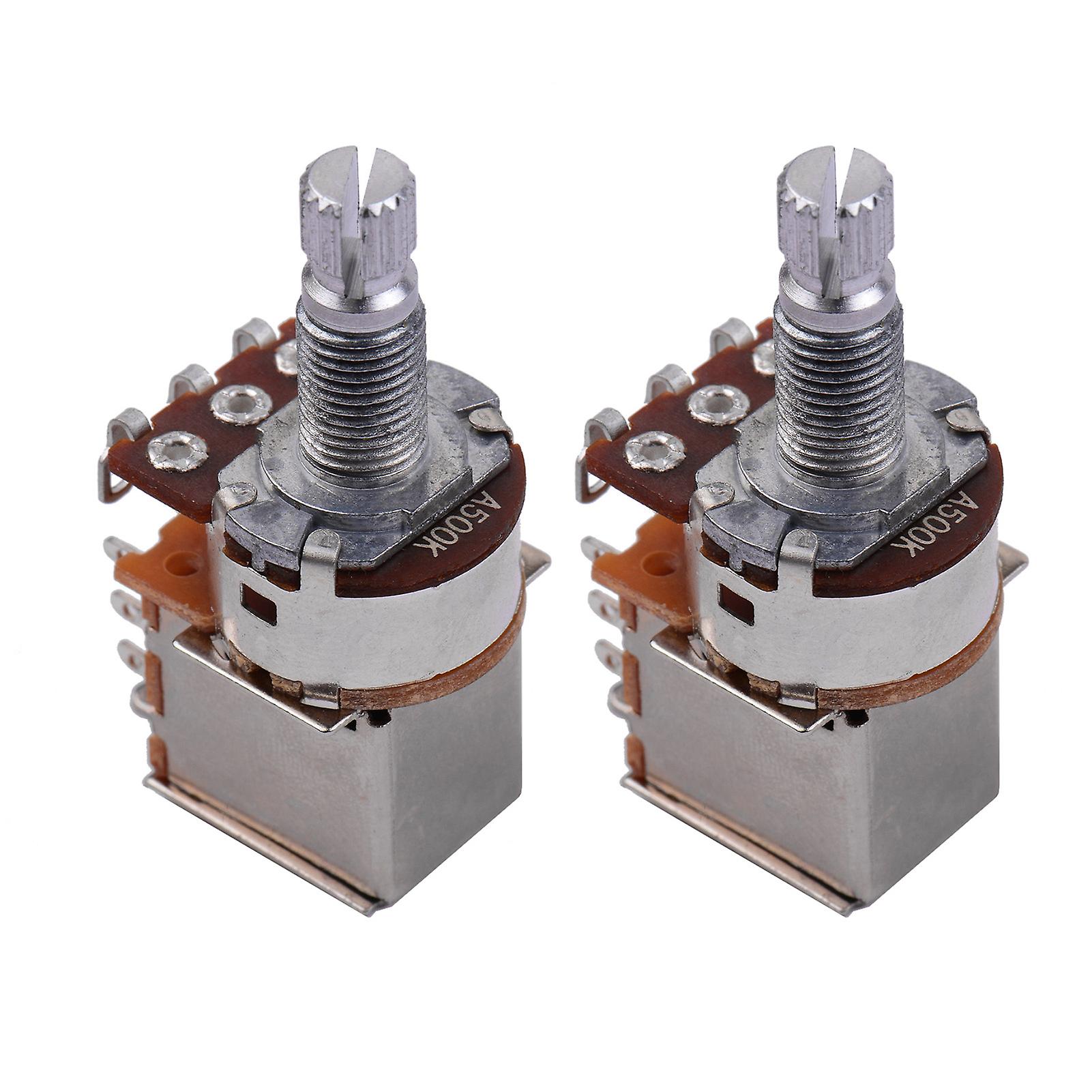 Potentiomètre Basse Guitare Électrique Push Pull Volume Tone Switch Pots 2pcs