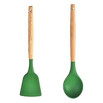 2 stk Non-stick silikone madlavning køkkenredskaber, varmebestandige