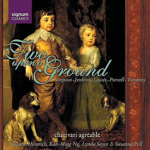 Charivari Agreable - 地面に2つ(シンプソン ·Jenkins ·Lawes ·パーセル ·トムキンス) /Charivari Agréable [CD]