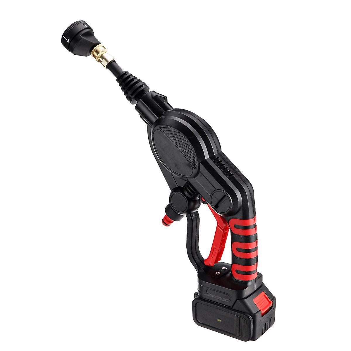 21V 2.0ah Cordless Pressure Washer Sprayer With Battery - Multifunctional Water Hose Nozzle Pump