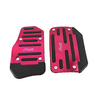 Silver Non-Slip Automatic Gas Brake Foot Pedal Pad Cover Accessories Universal F - Foto 7