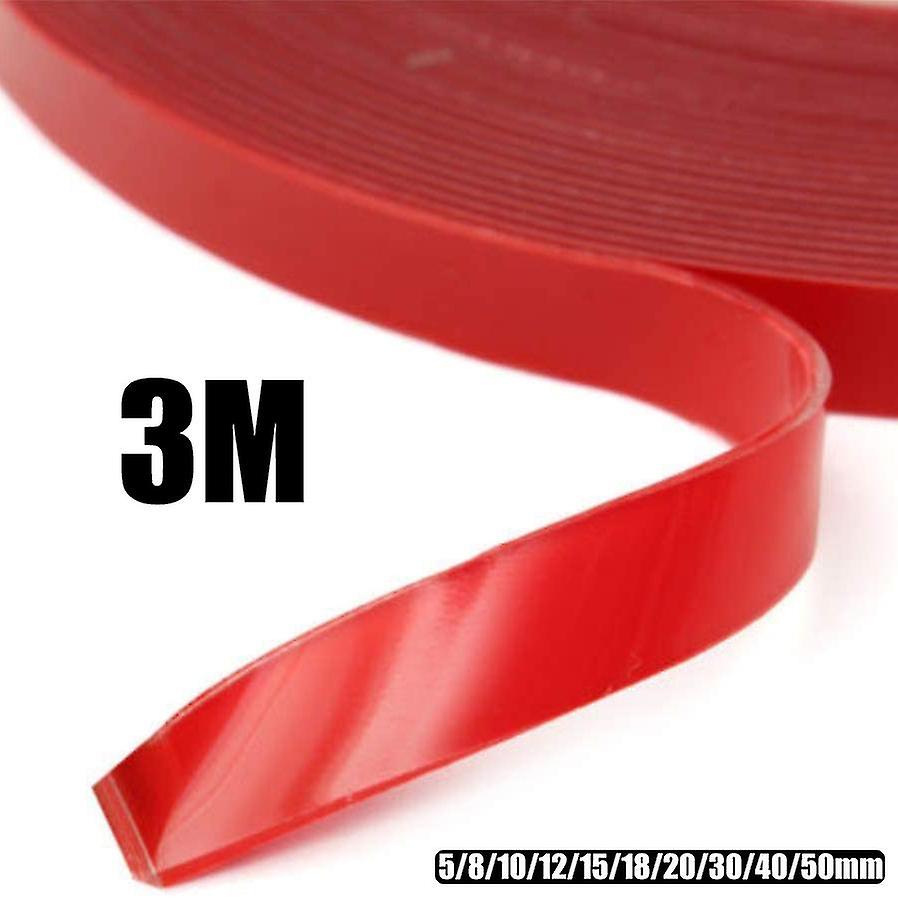 Double Sides Tape Tless High Viscosity Transparent Fixed Stickers Auto Accessories| |