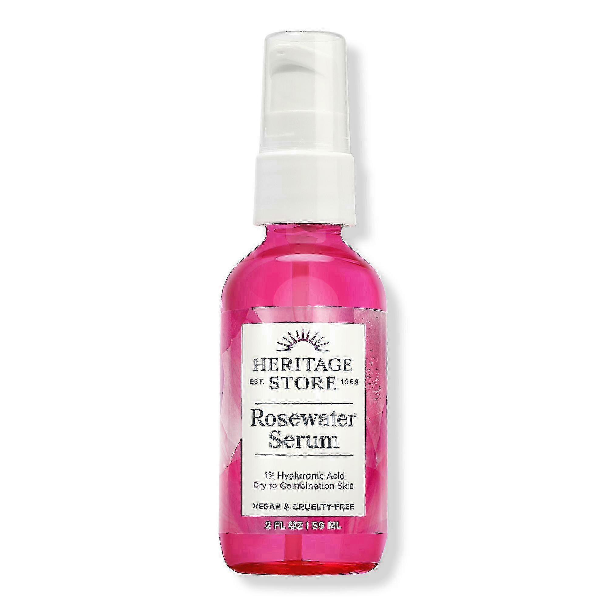 Heritage Store Rosewater Serum, 2 Oz