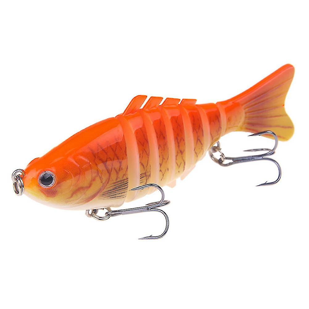 10cm Multi Jointed Fishing Artificial Lifelike Lure Wobbler Swim Bait Tackle