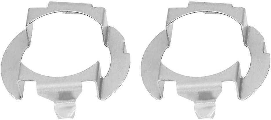 H7 LED-Adapter, Scheinwerferclip, H7 LED-Lampenhalterhalter, 1 Paar Scheinwerferclips, Scheinwerferadapter-Halteclip