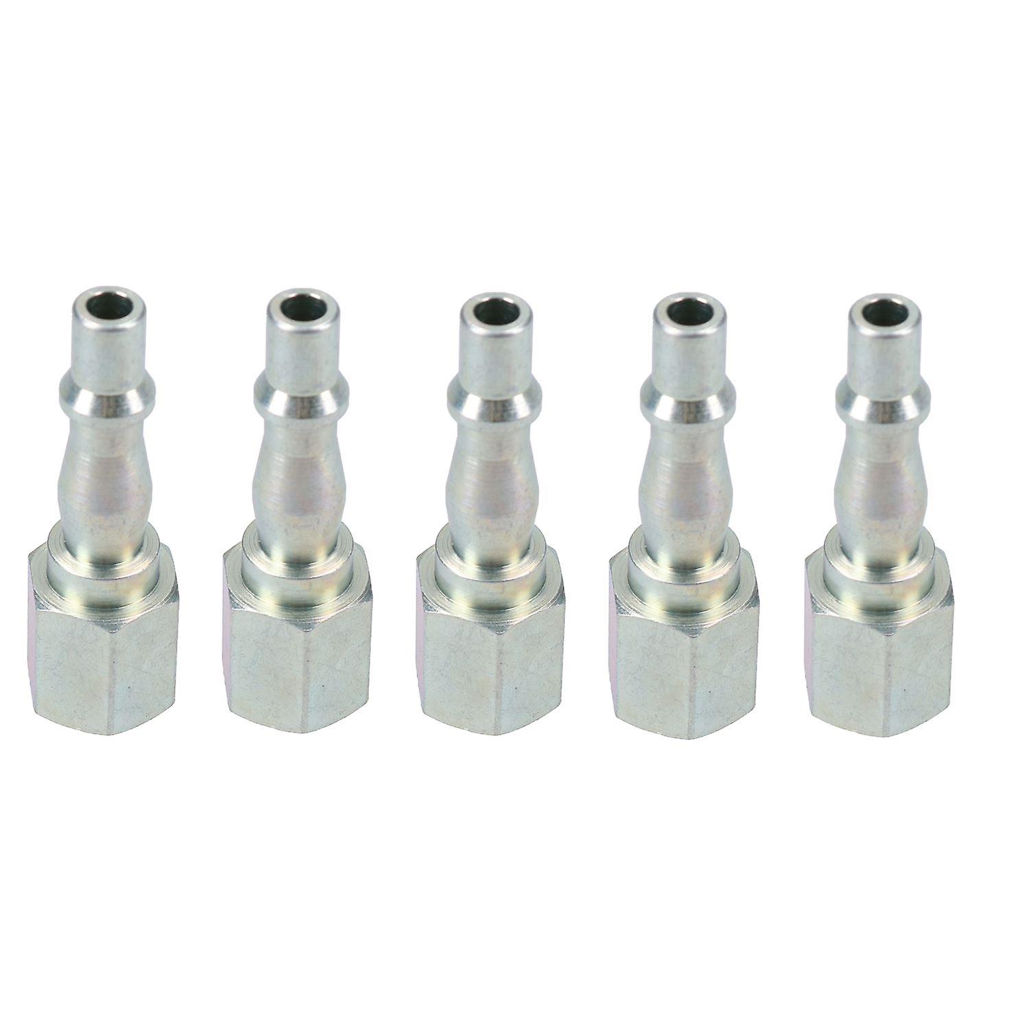 PCL Airflow Air Line Hose Fitting Male Adaptor 1/4" BSP Female Thread ACA2746 x5
