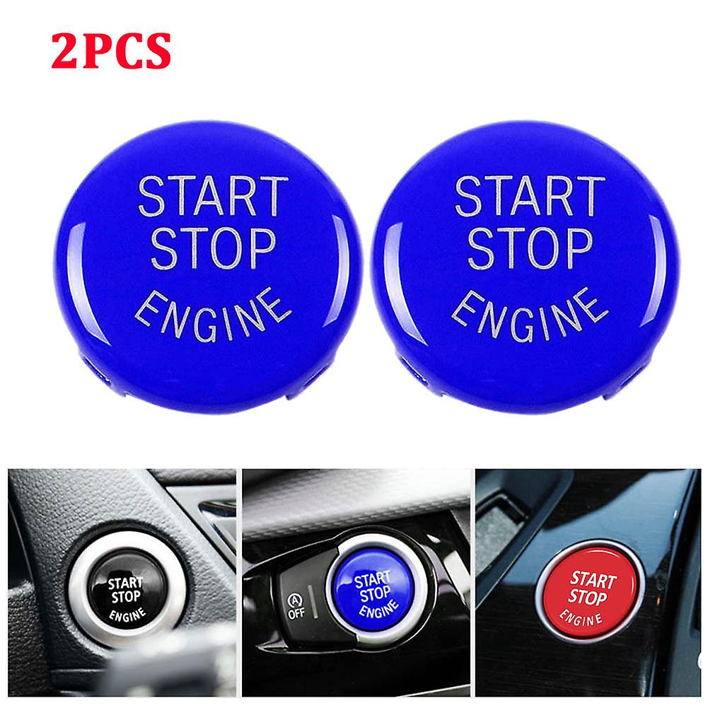 1-3pcs Car Engine Start Stop Switch Button Sticker For Bmw X5 E53 E70 X6 E71 E72 X3 E83 X1 E84 E90 E60 E92 E93 E81 E87 Accessory
