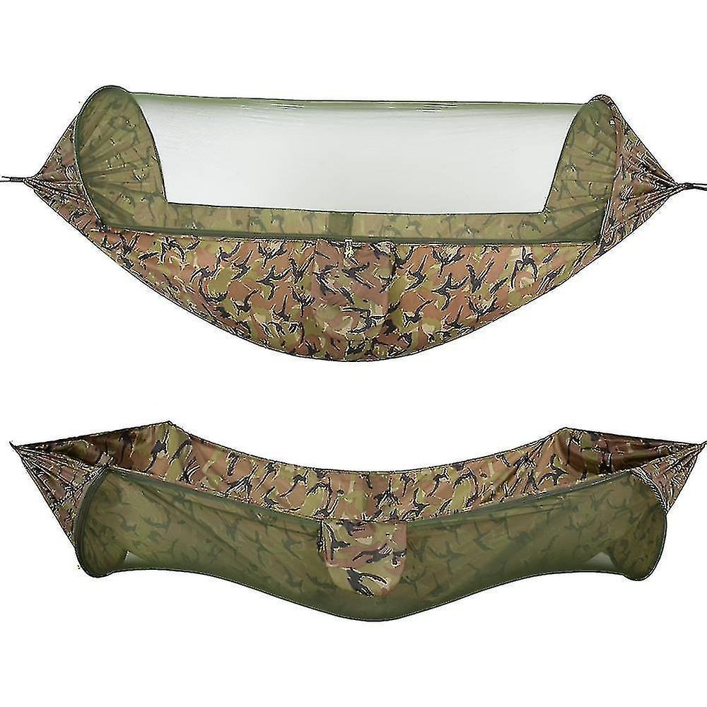 Fully Automatic Quick-open Anti-mosquito Double Hammock Mosquito Net Hammock With Tent Pole Parachut