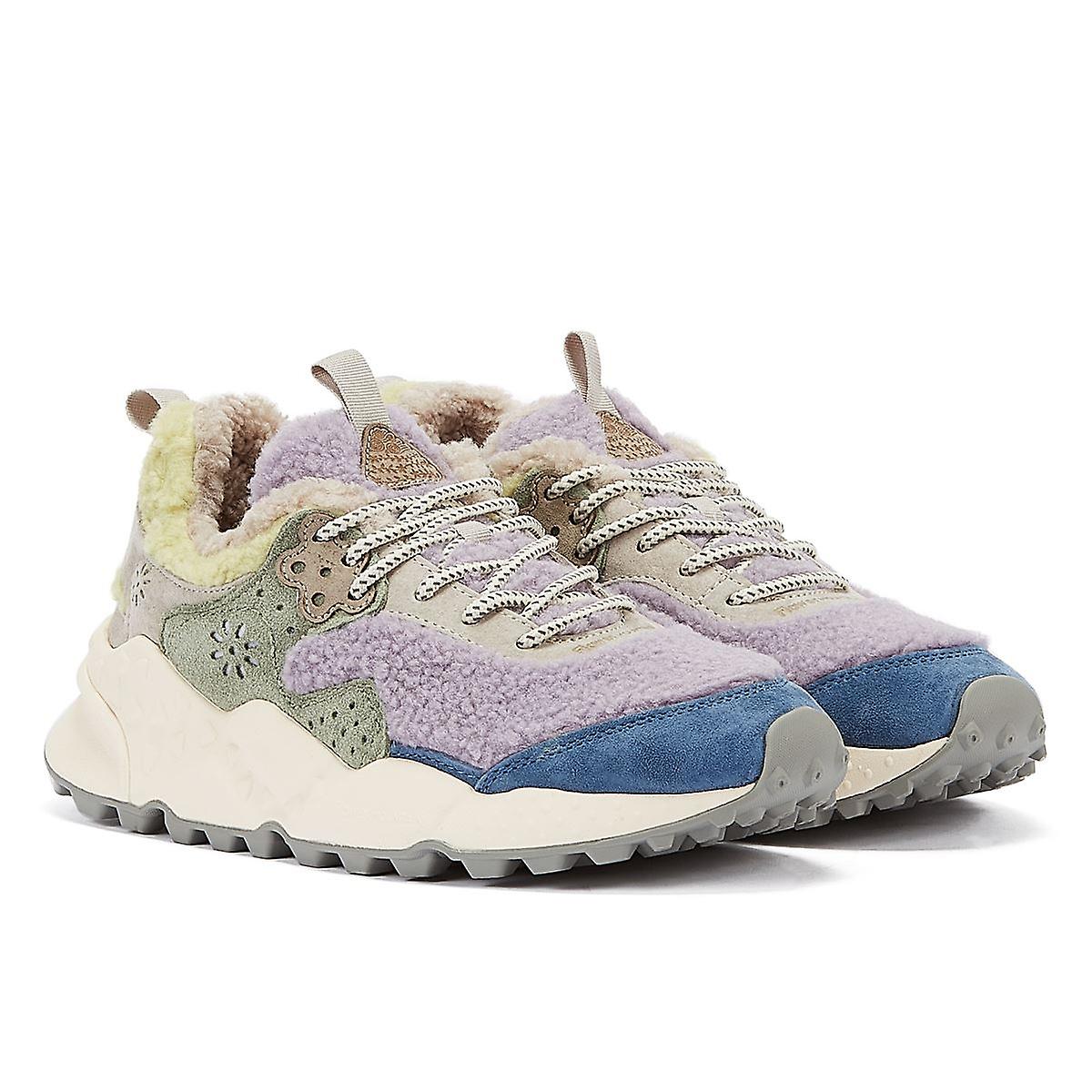 Flower Mountain Kotetsu Women's Grey/Lilac Trainers