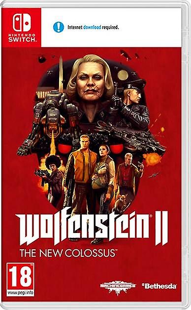 Wolfenstein Ii: The New Colossus - Nintendo Switch Playstation