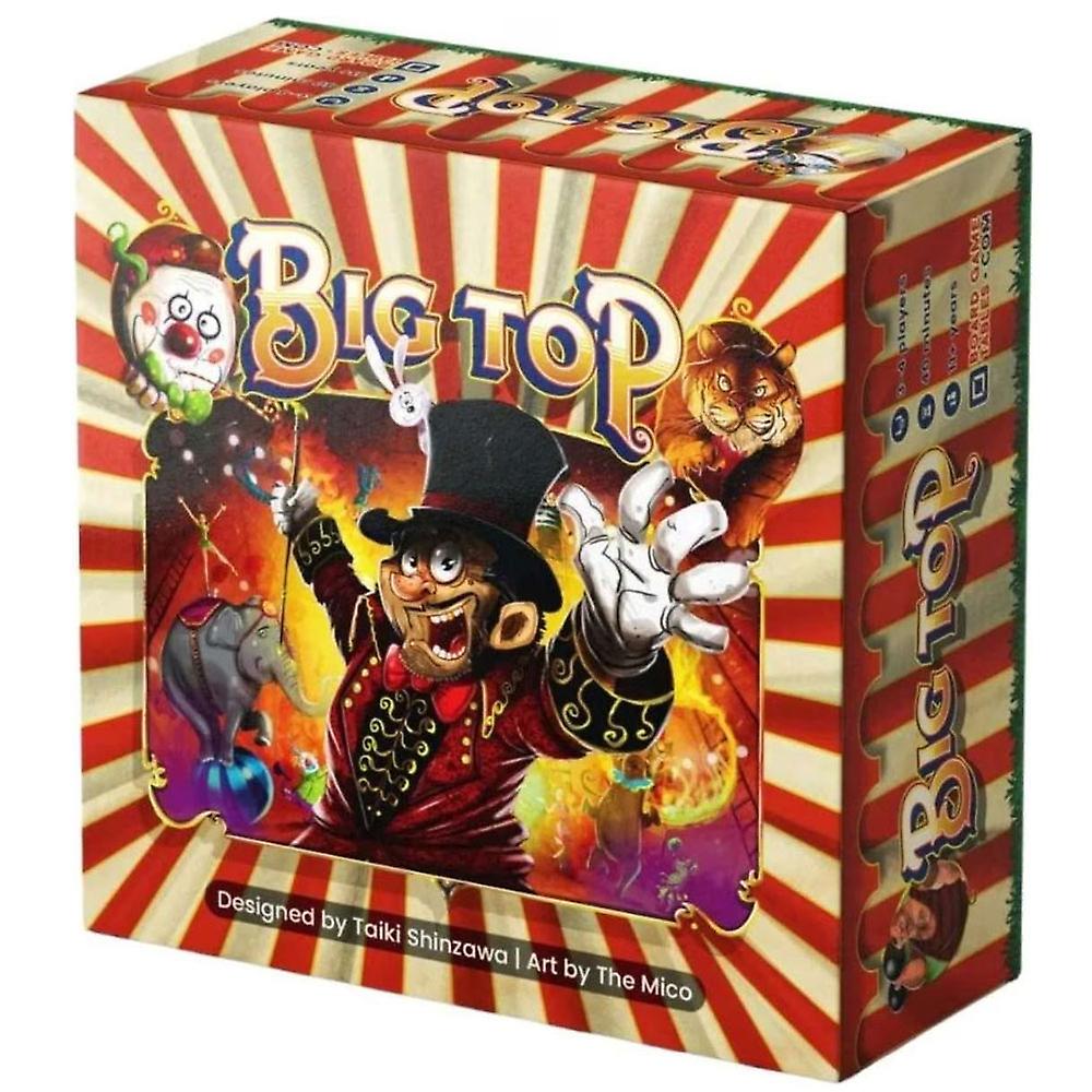 Allplay Big Top Fast Paced Auction Game for 3 to 4 Players Ages 11 Years and Up