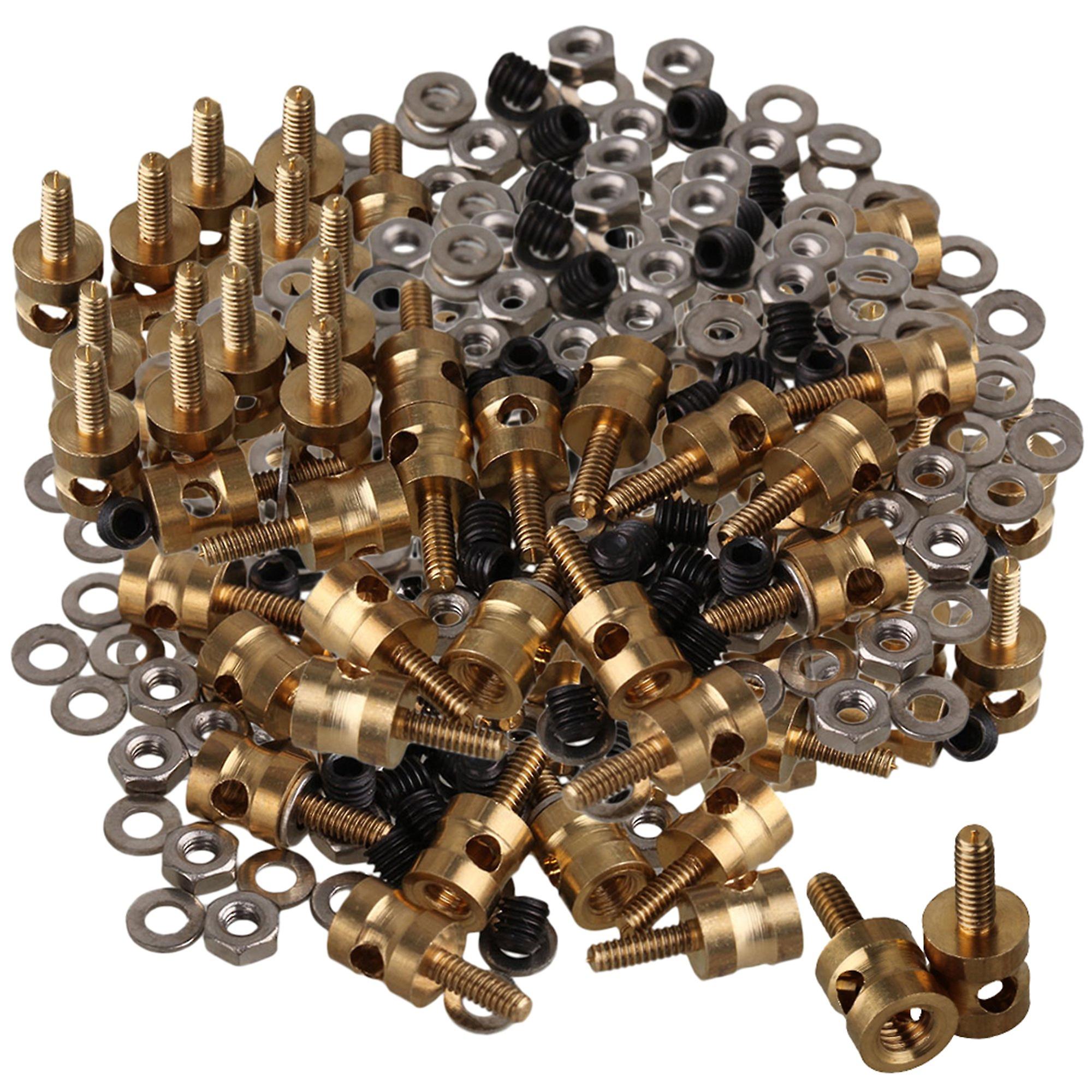 100x RC Linkage Stopper Connector with Screws N10246 for RC Helicopter