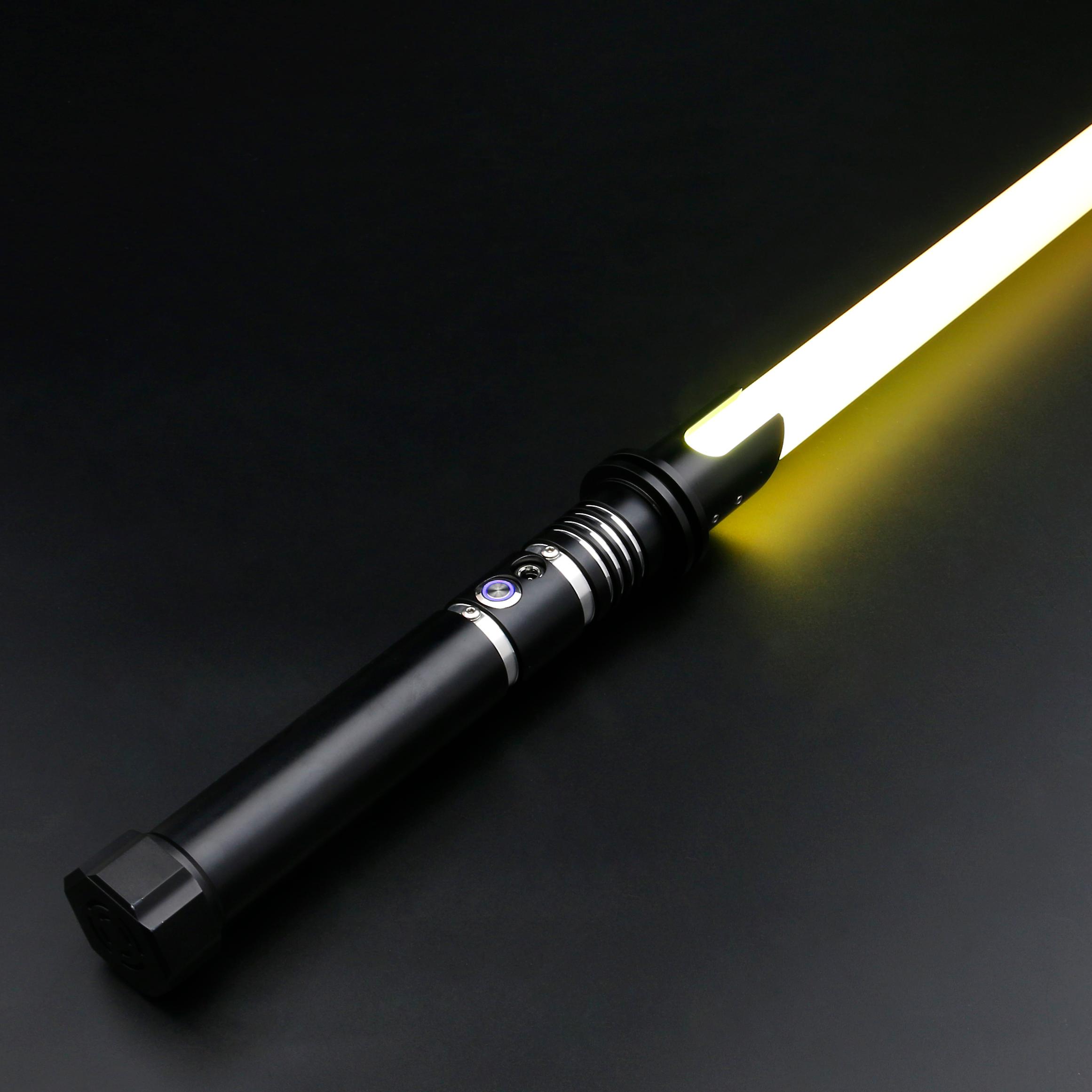 Heavy Dueling Lightsaber Infinite Color Change with 16 Sound Fonts Sensitive Smooth Swing Laser Sword Child Toys
