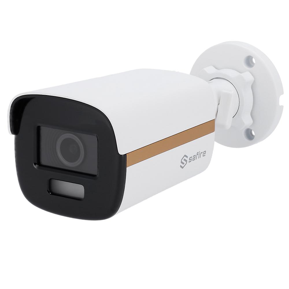 Safire Bullet Camera ULTRA Range - HDTVI output - 8Mpx CMOS Night Color - Lens 2.8 mm White Light range 40m - WDR (130 dB) | 3D DNR - Waterproof IP67 