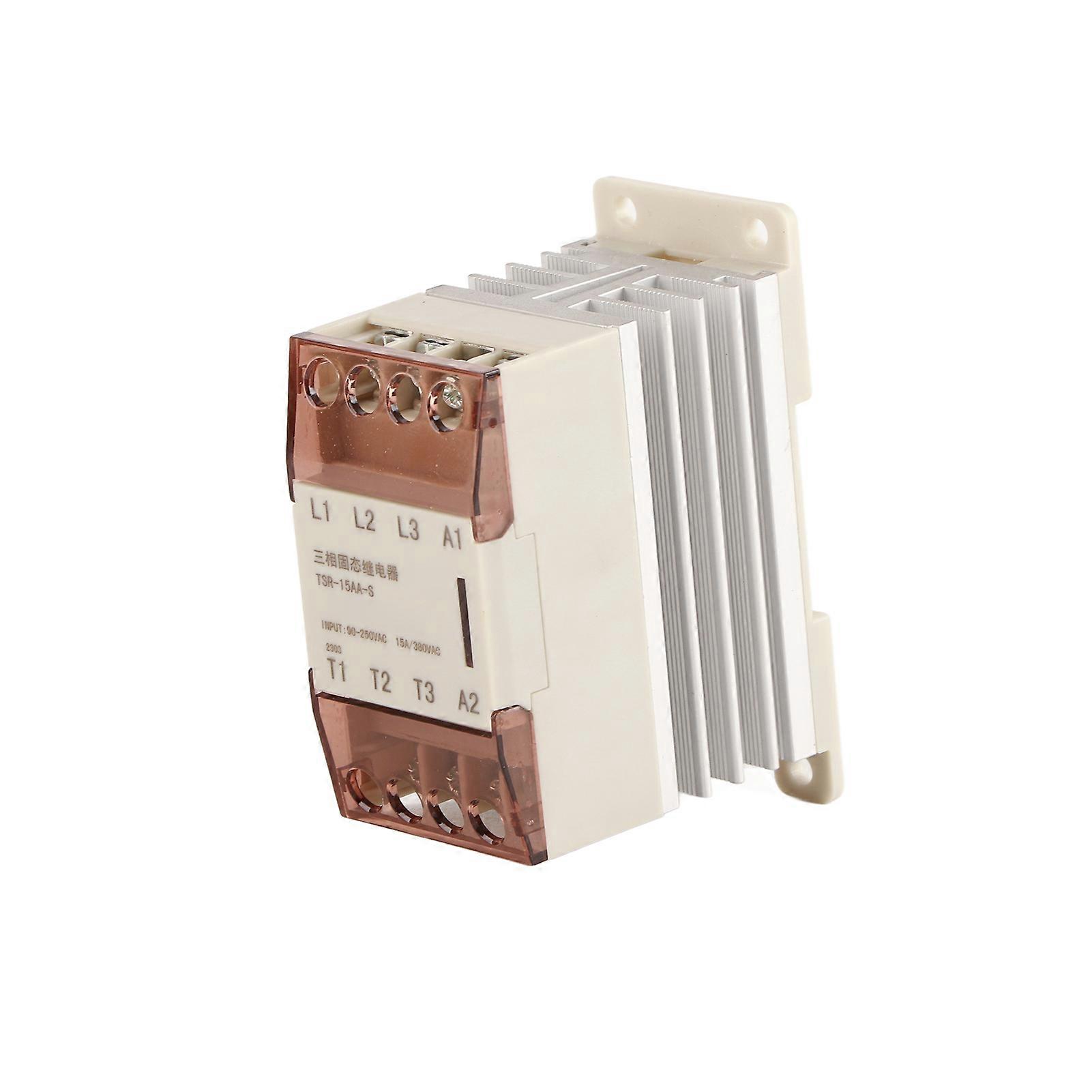 Solid State Relay SSR 90‑ AC Input to 24‑380V AC Output Accessory for Home Control
