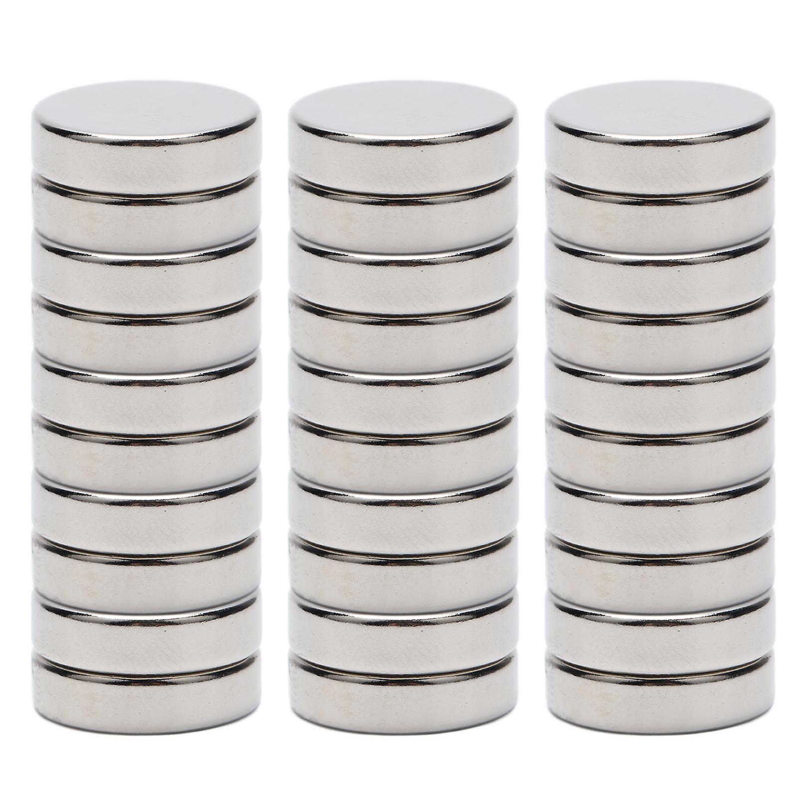 30pcs 15x4mm Strong Round Neodymium Magnets for Fridge