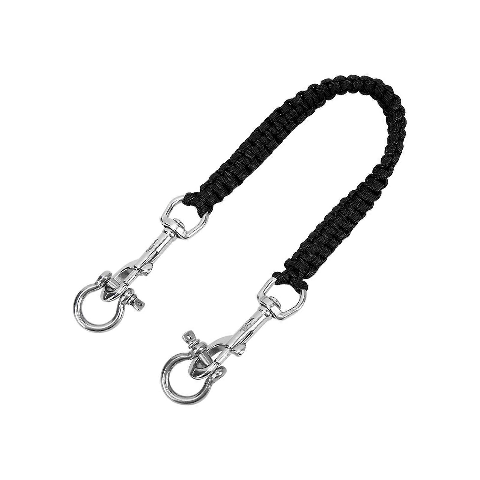 Diving Camera Lanyard Corrosion Rust Resistance 360° Flexible Rotation Diving Camera Rope for DiveBlack