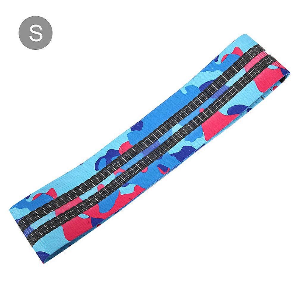 ヨガトレーニング用弾性抵抗ヒップエクササイズバンド太ももレッグフィットネス(S)