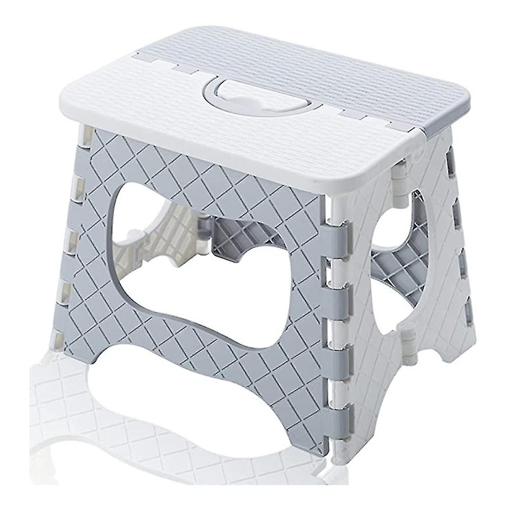 Folding Step Stool - Portable, Small Size For Easy Storage, Easy For Adults To Use In The Bathroom