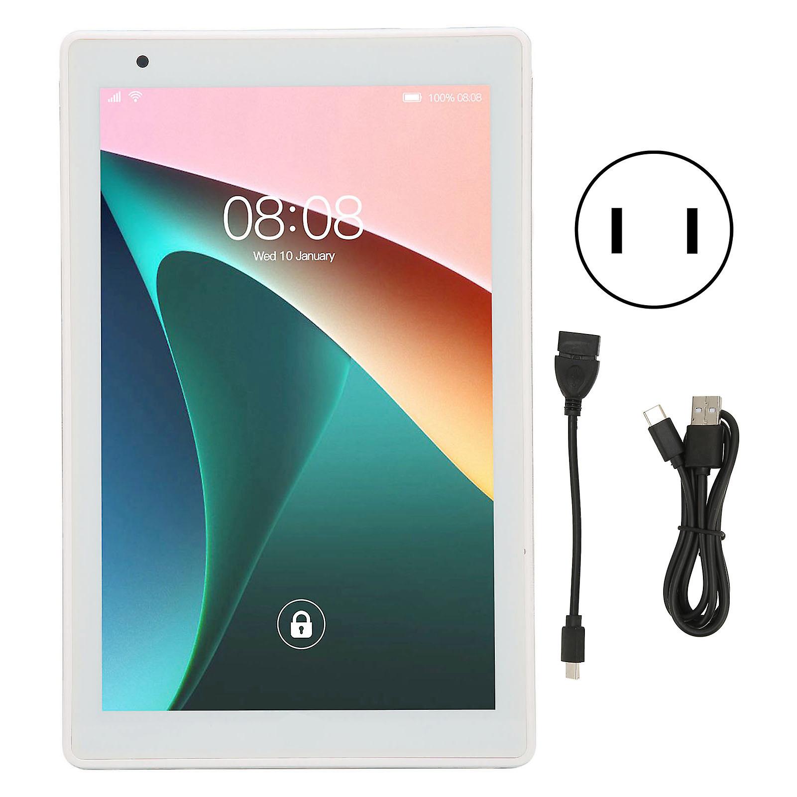 8 Inch Tablet with Call Function 4GB RAM 64GB Storage 1960x1080 HD Display Android 10.0