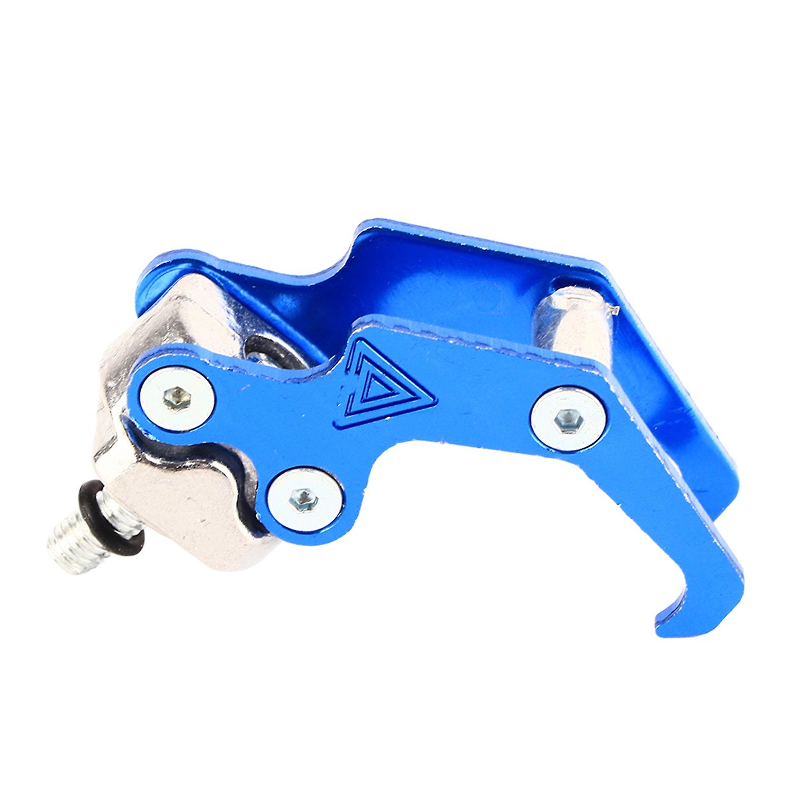 Sleek Design: Blue Claw Shape Helmet Bag Holder Hook