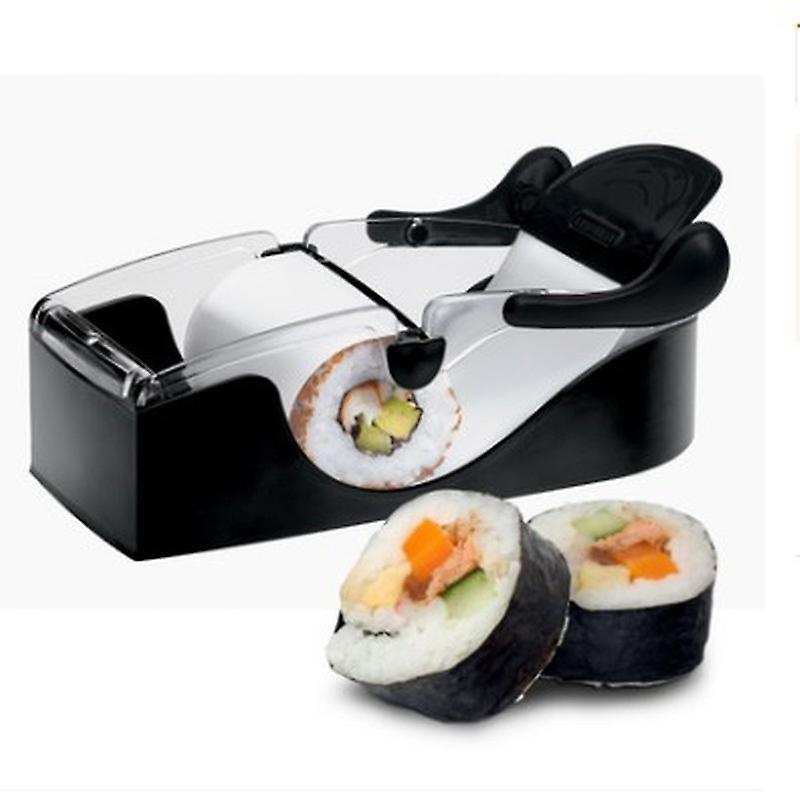 Sushi Roller Making Kit Diy Easy Rice Rolling Machine Kitchen Gadget1pcsblack