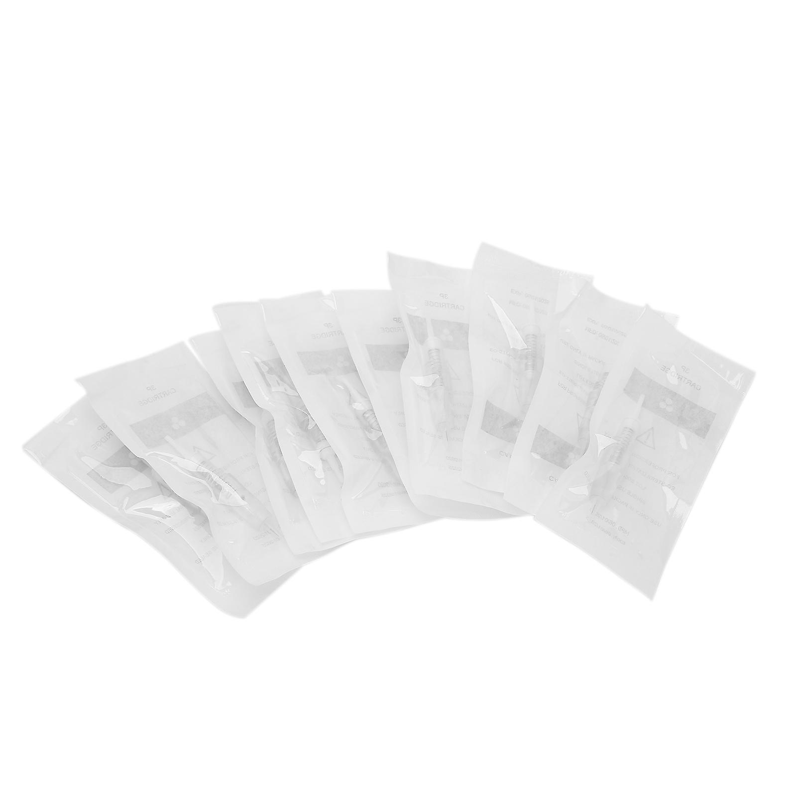10pcs Disposable Microblading Cartridge Needles Eyebrow Lip Tattoo Needle Set Accessory3RP