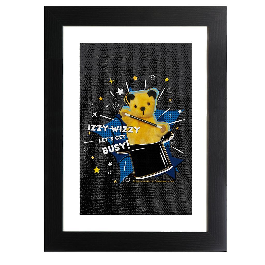 Sooty Izzy Wizzy Lets Get Busy Magic Hat Framed Print