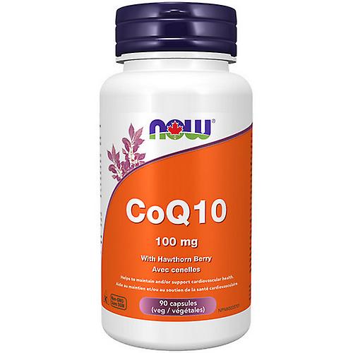 CoQ10 with Hawthorn,100mg,90 VegCaps by Now