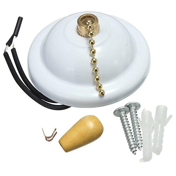Universal Colorful Ceiling Fan Light Wall Light Pull Chain Switch Ac 3a/125-250v