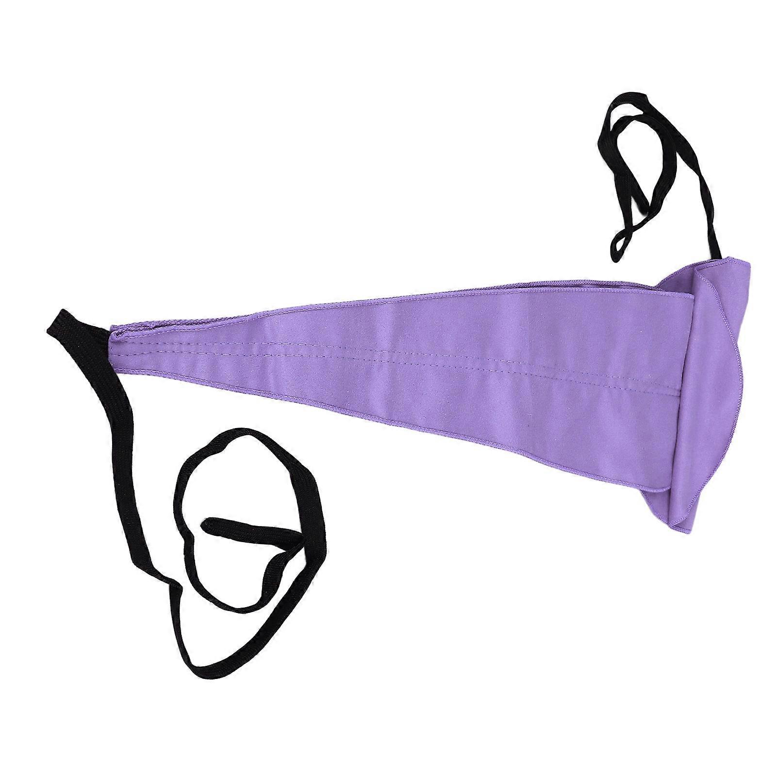 Clarinette écouvillon chiffon saxophone à l’intérieur du tube Bande de nettoyage en daim pour l’entretien de l’instrument à vent Soins Violet