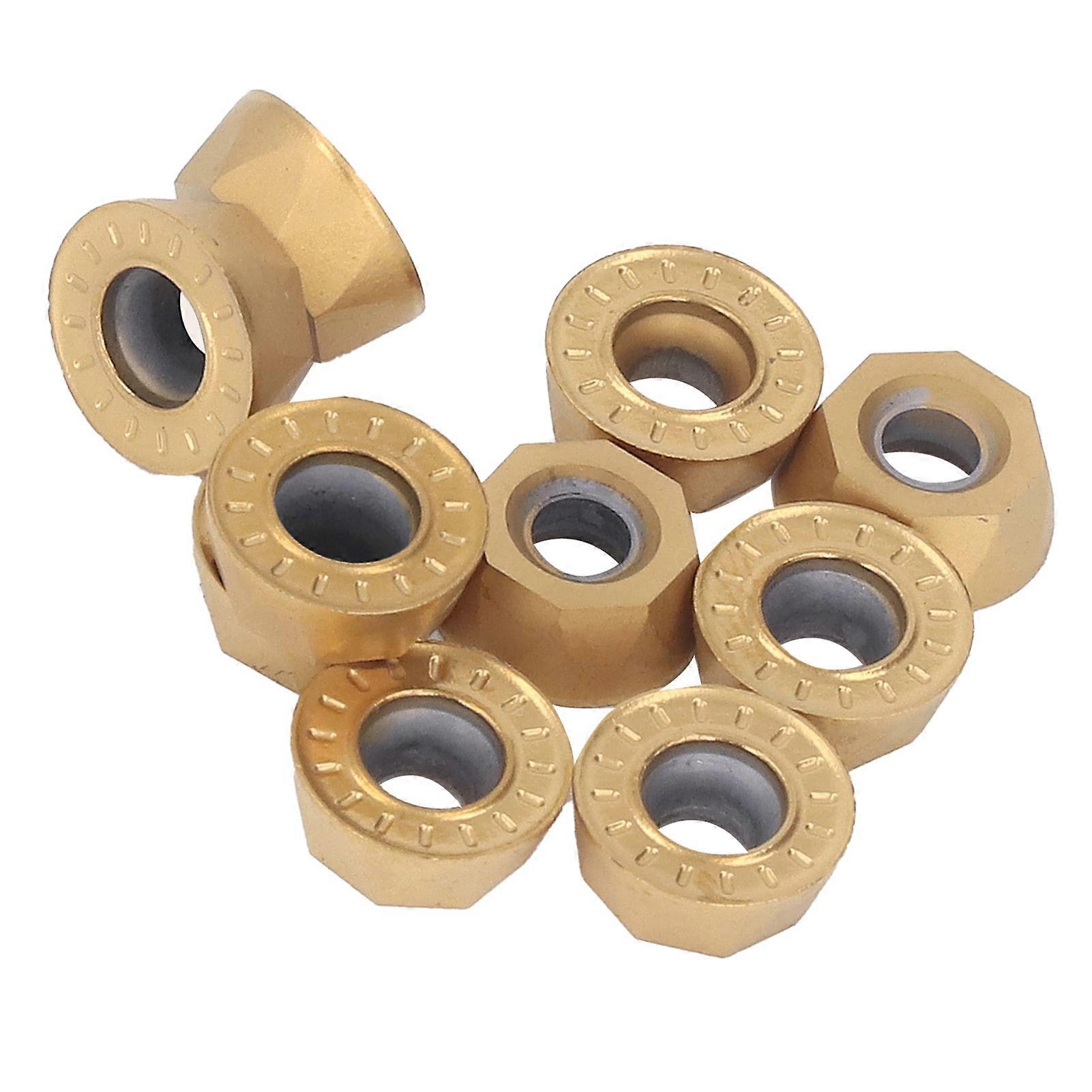 10Pcs RPMT1204 Carbide Turning Inserts Coated CNC Milling Tool